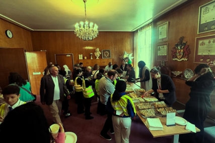 Incredible day at the Enfield Council Civic Centre Chamber with HHU