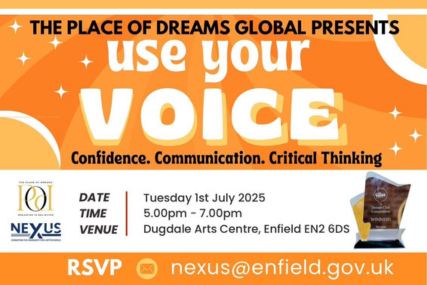 USE YOUR VOICE Competition 2025
