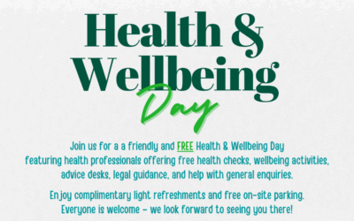FREE Health & Wellbeing Day on the 13th September